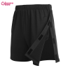 Custom Men's Tear Away Shorts Manufacturer | Men's High Split Snap Button Tear Away Shorts Casual Wide Leg Loose Fit with Pockets Surgery Adaptive Shorts For Men OEM Factory