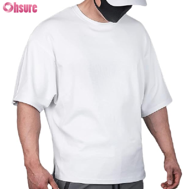 Custom Mens Loose Fit T Shirt Manufacturer | Men's 100%Cotton Athletic Workout T Shirt Oversized Short Sleeve Summer Men's Box Fit T Shirt Heavy Cotton Crew Neck Loose Fit T Shirt OEM Supplier