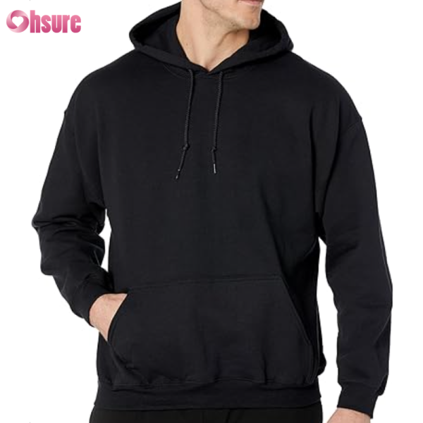 Custom Mens Athletic Hoodie OEM Factory | OEM Service Supplier For Men's Long Sleeve Performance Hoodie Pullover French Terry Ultra Soft Sweatshirt with Pocket Clothing Manufactruer