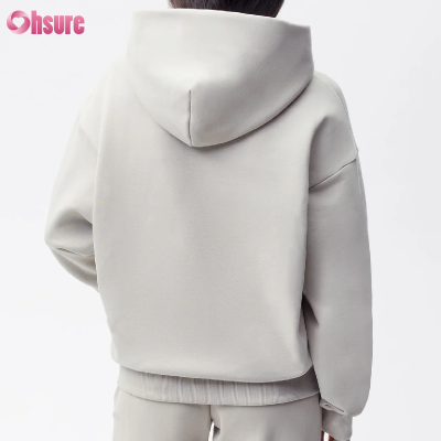 Custom Womens Heavy Weight Hoodie Manufacturer | Women's Winter Space Cotton Workout Hoodie Oversize Fit Deep Pocket Pullover Hoodie China OEM Supplier