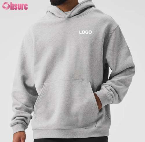 Custom Mens Fleece Oversized Hoodie Manufacturer | Men's Cotton Fleece Heavy Weight Winter Warm Oversized Hoodie Casual Pullover Sports Comfortable Hoodie China Manufacturer Supplier