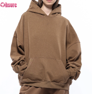Custom Womens Oversized Hoodie Manufacturer | Heavy Weight Cotton Fleece Casual Hoodie OEM China Supplier