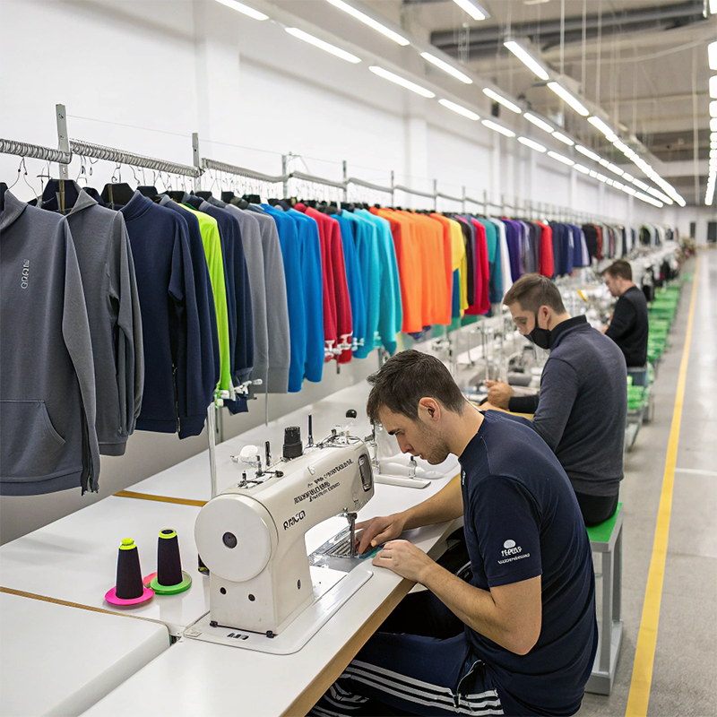 Custom sportswear manufacturing