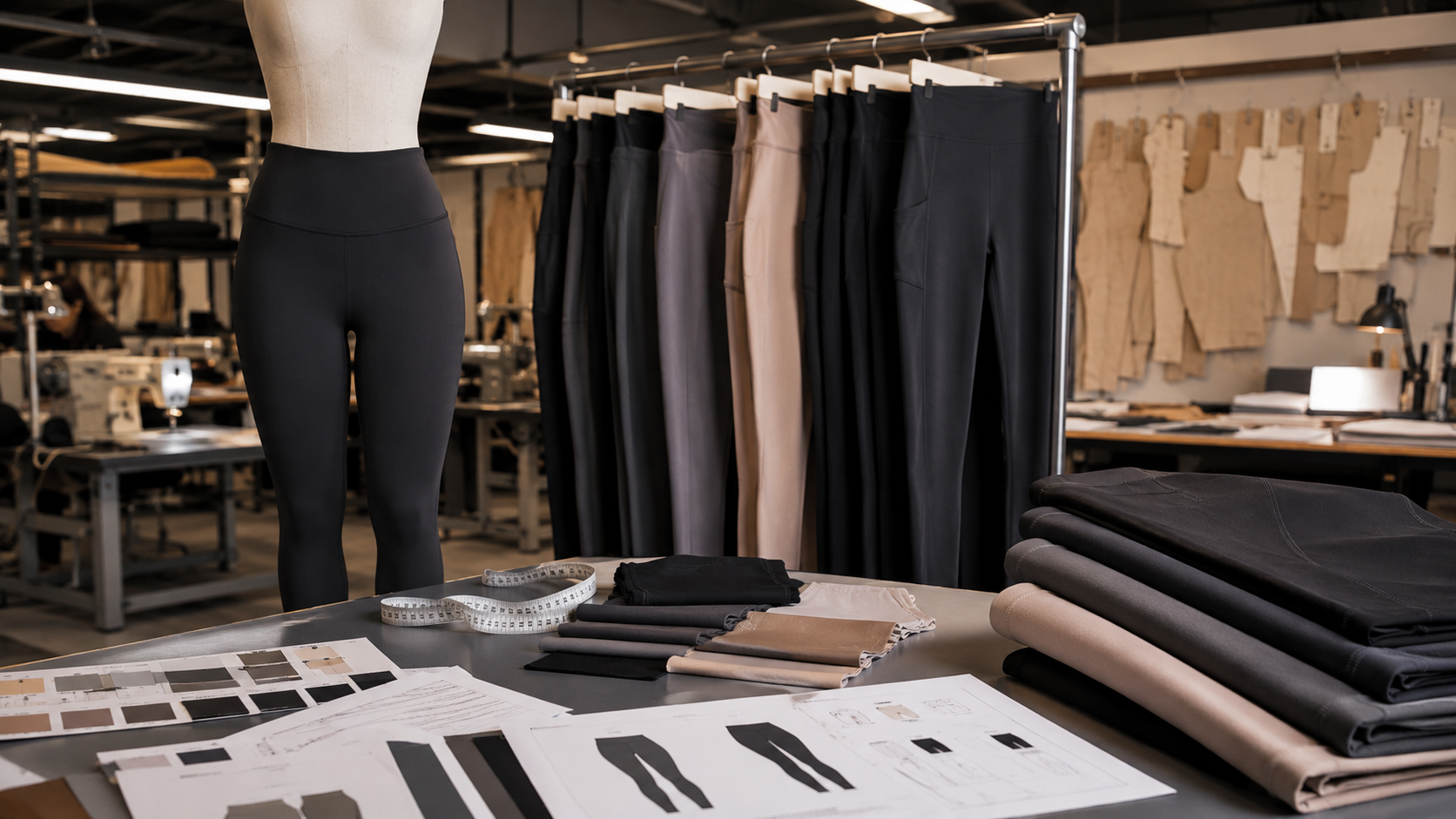 Plus size yoga leggings manufacturer product development