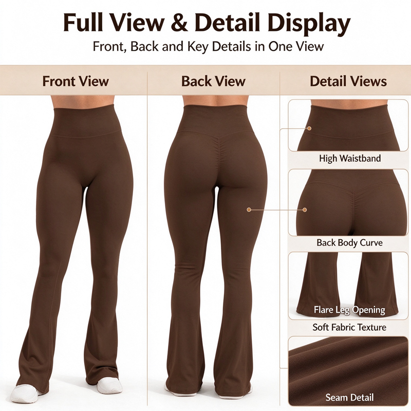 Custom Womens Flare Pants
