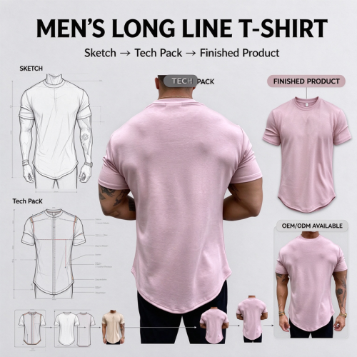 Customized Men's Sports T Shirt Manufacturer | Cotton Elastane Slim Fit Mens Gym T Shirt Mens Bodybuilding Muscle T Shirt Scoop Hem Tshirt