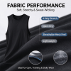 Custom Mens Gym Tank Top Manufacturer | Mens Crew Neck Workout Tank Tops Light Weight Sleeveless Muscle Cut Off Bodybuilding Gym Cotton Singlet OEM Supplier