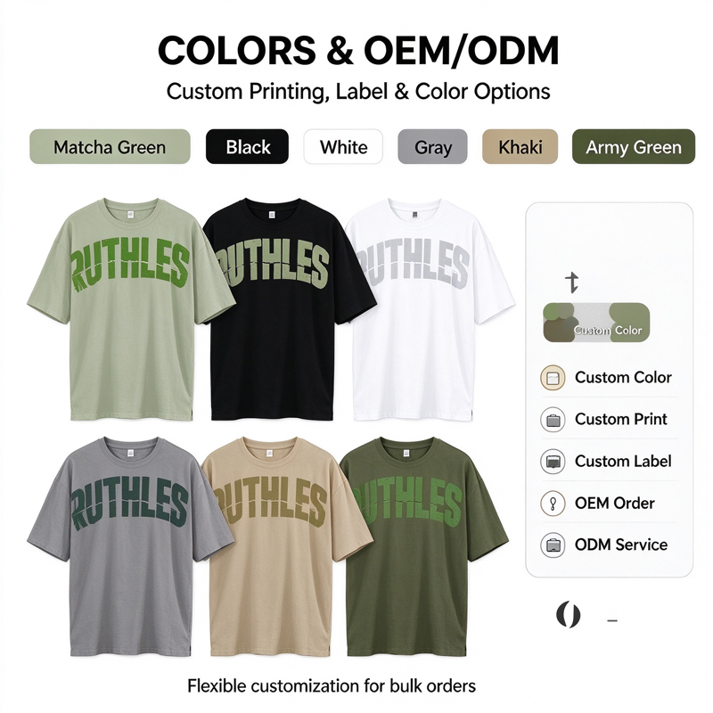 Custom Mens Loose Fit T Shirt