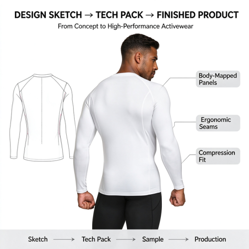 Custom Men's Fishing T Shirt Manufacturer | Performance Fishing Long Sleeve Fitted Shirts for Men Ice Cool Quick-Dry Outdoor V Neck T-Shirt OEM Service Factory