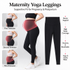 Custom Maternity Motherhood Leggings Manufacturer | Women's Buttery Soft High Waistband Light Support Maternity Leggings Over The Belly Pregnancy Leggings Workout Activewear Yoga Pants OEM Factory