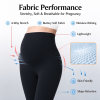 Custom Maternity Motherhood Leggings Manufacturer | Women's Buttery Soft High Waistband Light Support Maternity Leggings Over The Belly Pregnancy Leggings Workout Activewear Yoga Pants OEM Factory