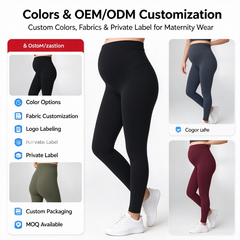 Custom Maternity Motherhood Leggings