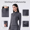 Custom Workout Yoga Sportswear Manufacturer | Running Coat Fall Workout Jackets Supplier