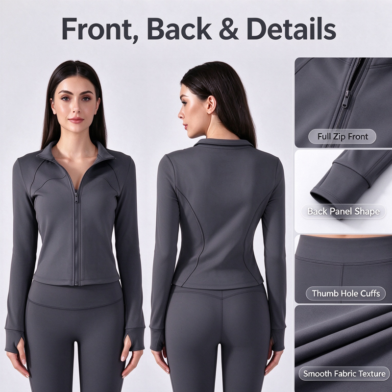 Custom Womens Sports Jacket