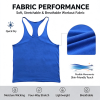 Ohsure Wholesale Men Y-Back Stringer Gym Tank Top | Custom OEM ODM Workout Sleeveless Muscle Tank for Bodybuilding