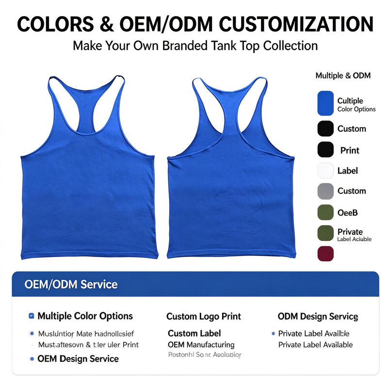 Custom Mens Stringer Back Singlet