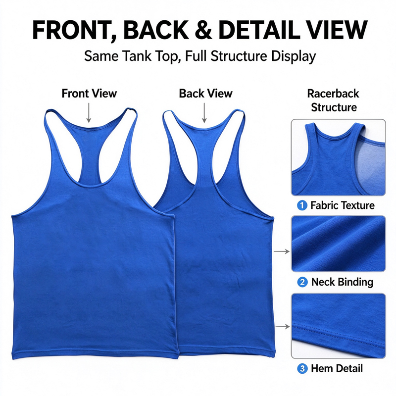 Custom Mens Stringer Back Singlet