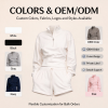 Custom Women's Half Zip Cropped Sweatshirt and Shorts Set – OEM Private Label Activewear Manufacturer