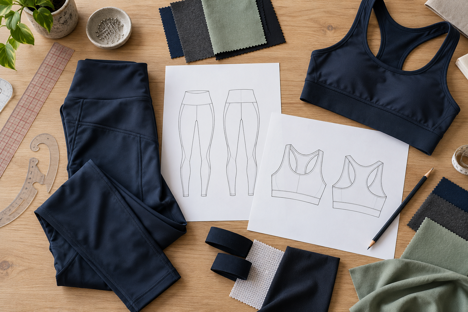 Activewear Tech Pack Checklist: What Your Manufacturer Needs Before Sampling