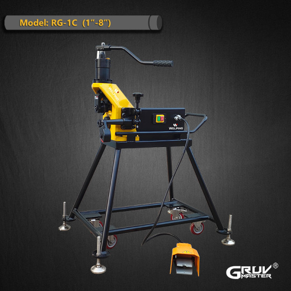 Welping Factory Quality Roll Grooving Machine