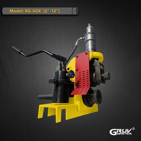 Manual Hydraulic Roll Grooving Machine 2 Inch to 12 Inch (RG-H2X)
