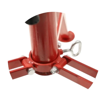 Soporte para tubos con cabezal de rodillo plegable de perfil alto 1109-C