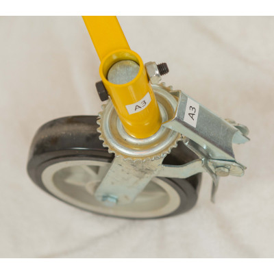 Adjustable Height High Profile Pipe jack stand H405 MAX