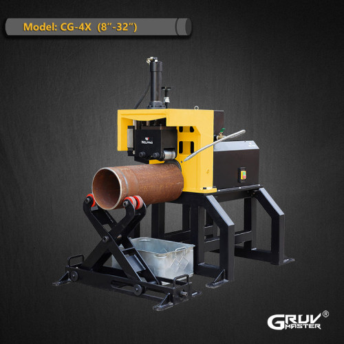 Hydraulic Roll  Cutting Grooving Machine for 8 Inch to 32 Inch Steel Pipes (CG-4X)