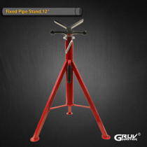 Fixed Pipe Jack Stand for Pipe Threading & Grooving Fabrication,Up to 12 Inch 1107X