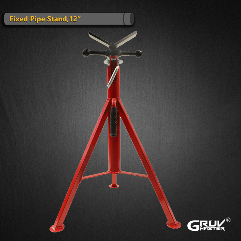 Fixed Pipe Jack Stand for Pipe Threading & Grooving Fabrication,Up to 12 Inch 1107X