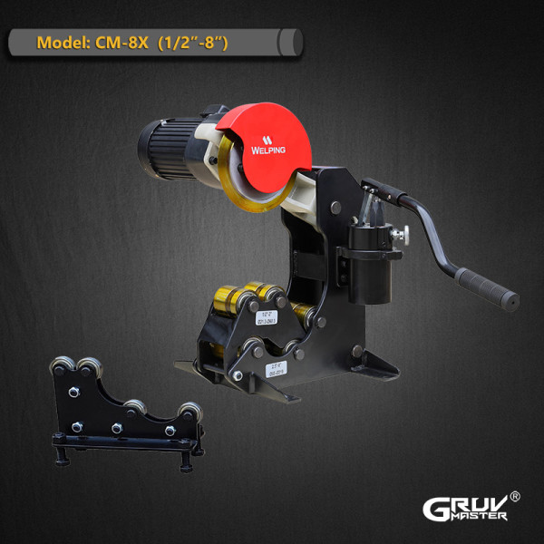 Electric Hydraulic Pipe Cutting Machine for Steel Pipe 1/2