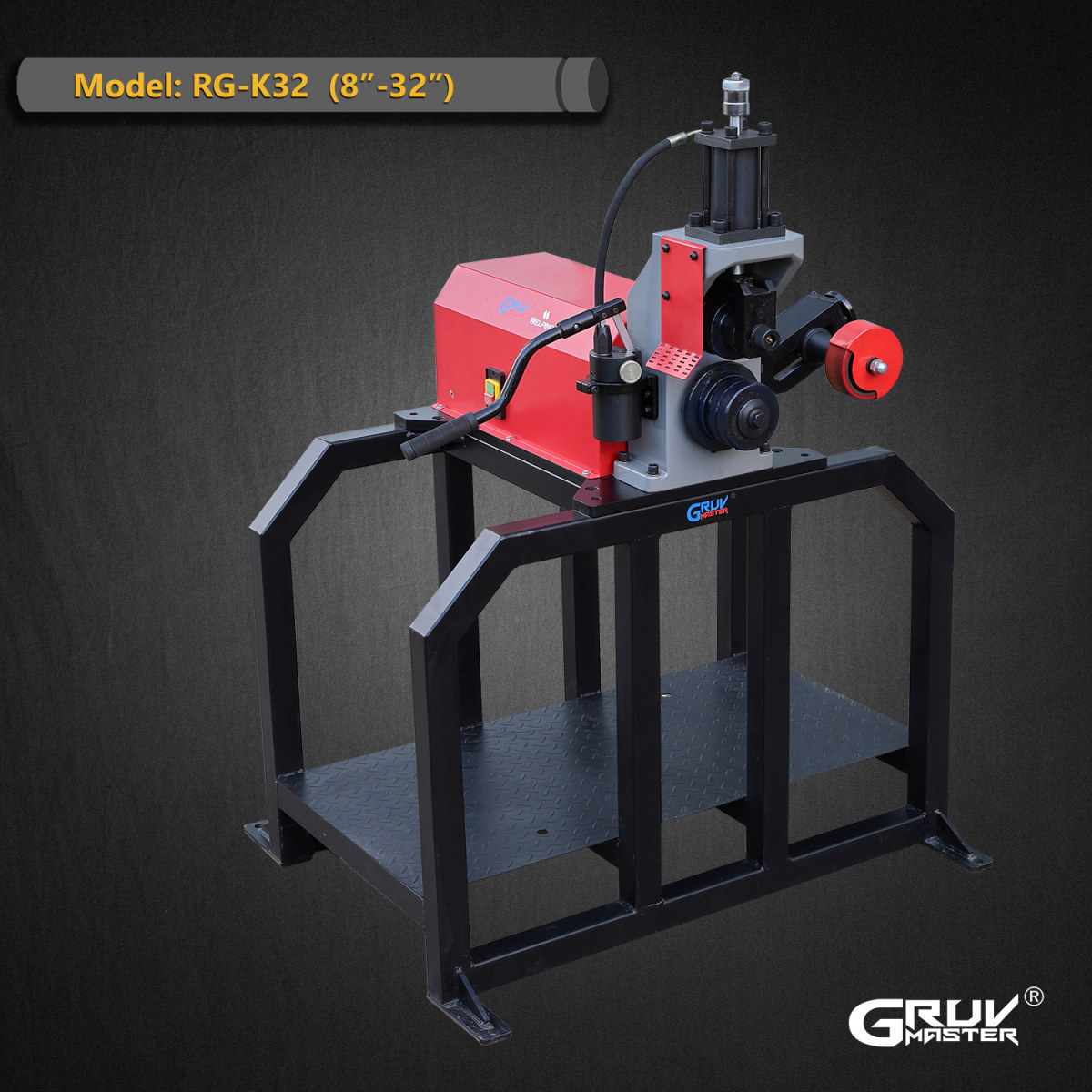 GruvMaster RG-K32 heavy-duty roll grooving machine