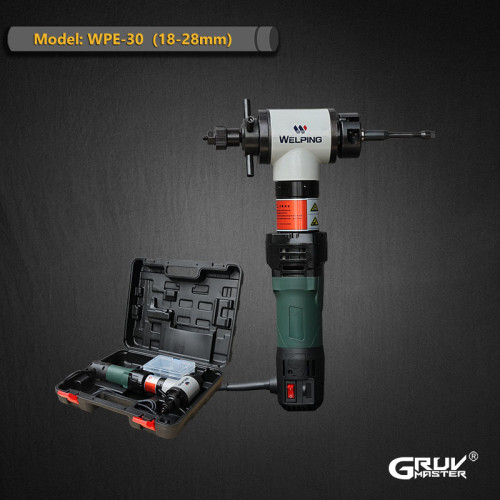 18-28 mm Electric Portable Pipe Beveling Machine 1.2 KW Cold Cutting Beveling Machine (WPE-30)