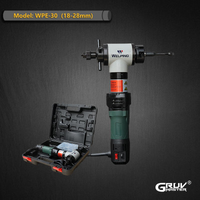 18-28 mm Electric Portable Pipe Beveling Machine 1.2 KW Cold Cutting Beveling Machine (WPE-30)