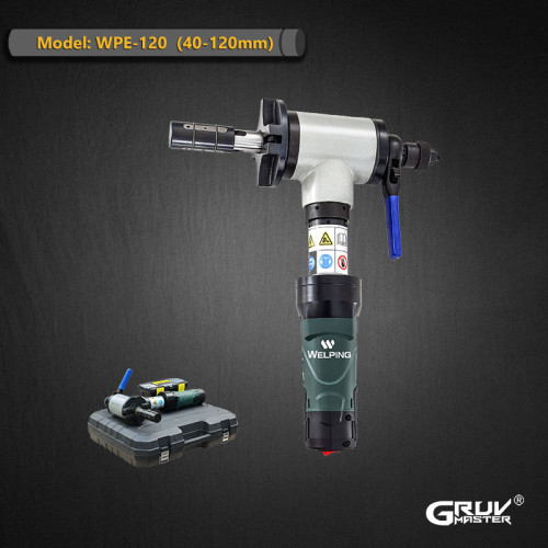 40-120 mm Electric ID Mounted Pipe Beveling Machine 1.4 KW Cold Cutting Beveling Machine (WPE-120)