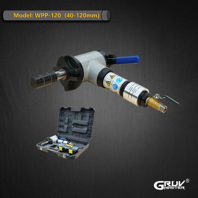 40-120 mm Pneumatic ID Mounted Pipe Beveling Machine 1.4 KW Cold Cutting Beveling Machine (WPP-120)
