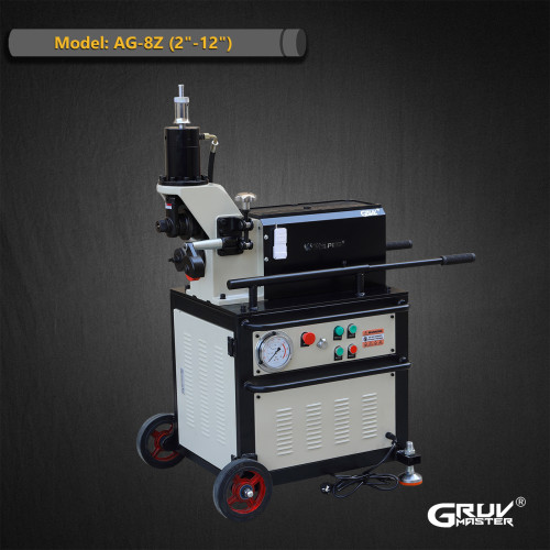 AG-8Z Automatic Roll Grooving Machine for Steel Pipes 2"–12"