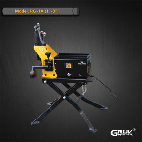 Hydraulic Electric Roll Grooving Machine with Foldable Legs for 1 Inch to 8 Inch Steel Pipes (RG-1A)