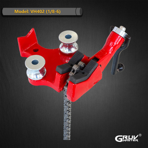 VH402 Bench Chain Vise | Heavy-Duty Pipe Chain Vise for Threading and Fabrication