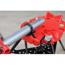 VH401 Tri-stand Pipe Vise for Job Site Pipe Processing