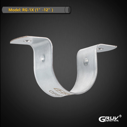 CPS02 Two Hole Pipe Strap 3/4"–2" Carbon Steel Dual-Fix Pipe Support