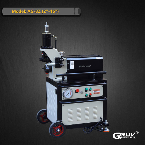 AG-8Z Automatic Roll Grooving Machine for Steel Pipes 2"–12"