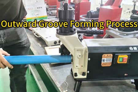 RG-2T Outward Groove Forming Process: How Is a Convex Groove Formed on Metal Pipe?