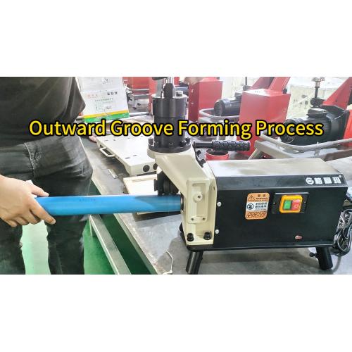 RG-2T Outward Groove Forming Process: How Is a Convex Groove Formed on Metal Pipe?