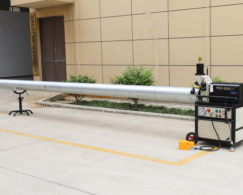 AG-8Z Automatic Roll Grooving Machine: Stable Setup for Long Pipe Grooving