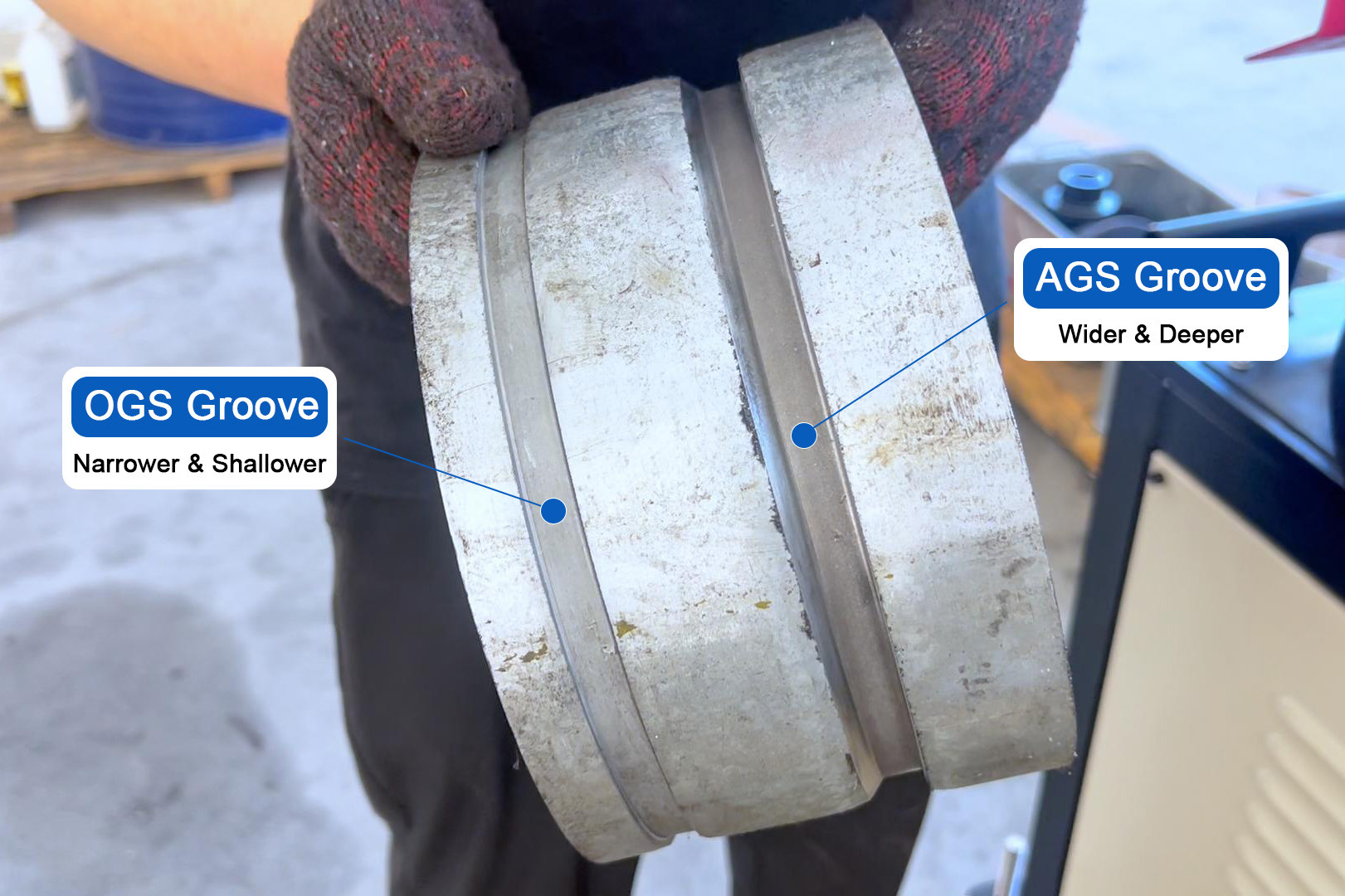 OGS vs. AGS Grooves: A Side-by-Side Comparison from Our Recent Grooving Test
