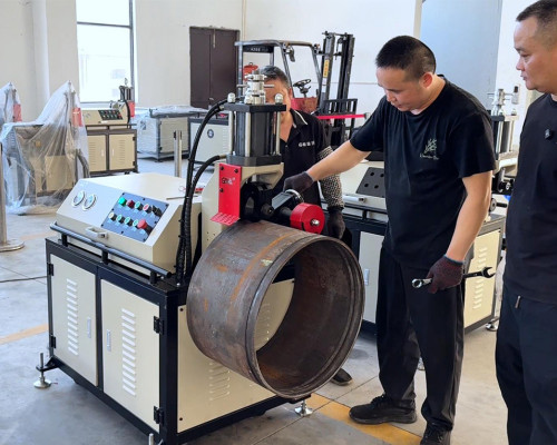 Can an Uneven Pipe End Still Be Grooved? An AG-4X Large-Diameter Pipe Test