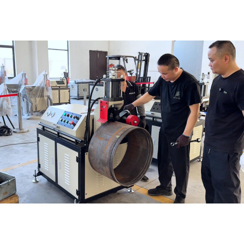 Can an Uneven Pipe End Still Be Grooved? An AG-4X Large-Diameter Pipe Test