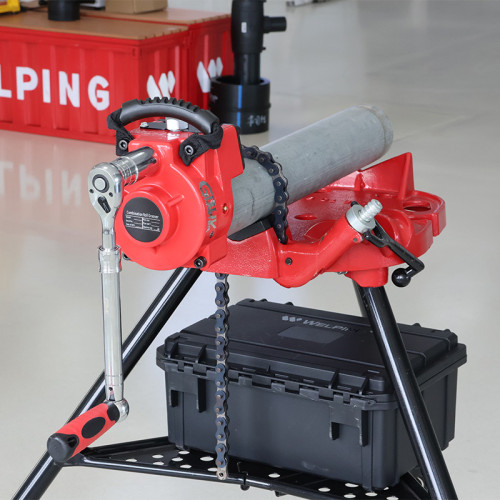 Gruv-One RG-4M Manual Roll Groover | Patented Compact Pipe Grooving Tool for 1-1/4"–6" Steel Pipes