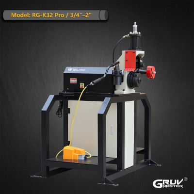 RG-K32 Pro Heavy-Duty Roll Grooving Machine for 8